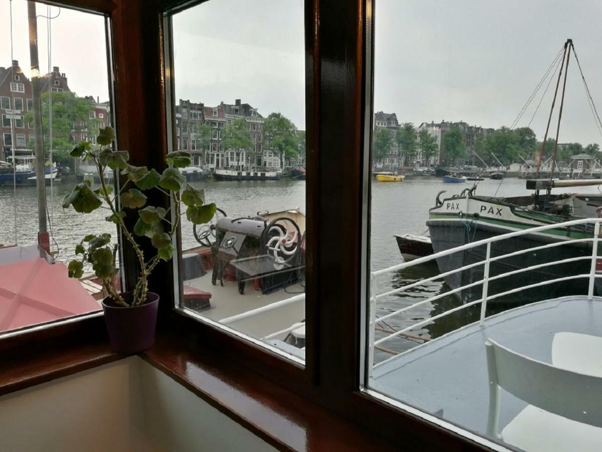 Houseboat Rose Apartment Amsterdam Exterior foto